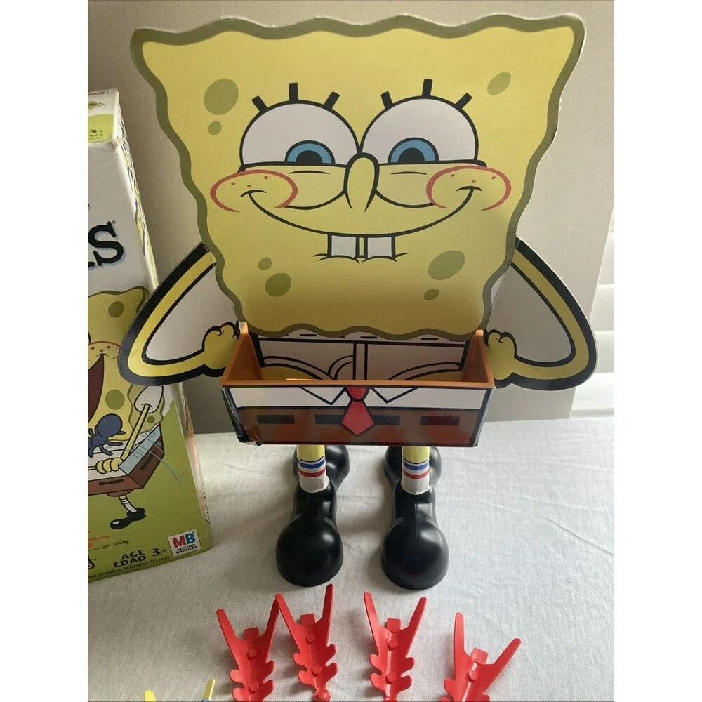 2005 Vintage SpongeBob Ants in the Square Pants Nickelodeon Game Complete Game